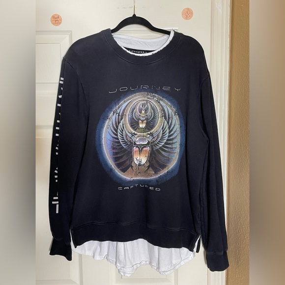 Eleven Paris Journey Captured Sweatshirt, Black Large - Picture 10 of 10